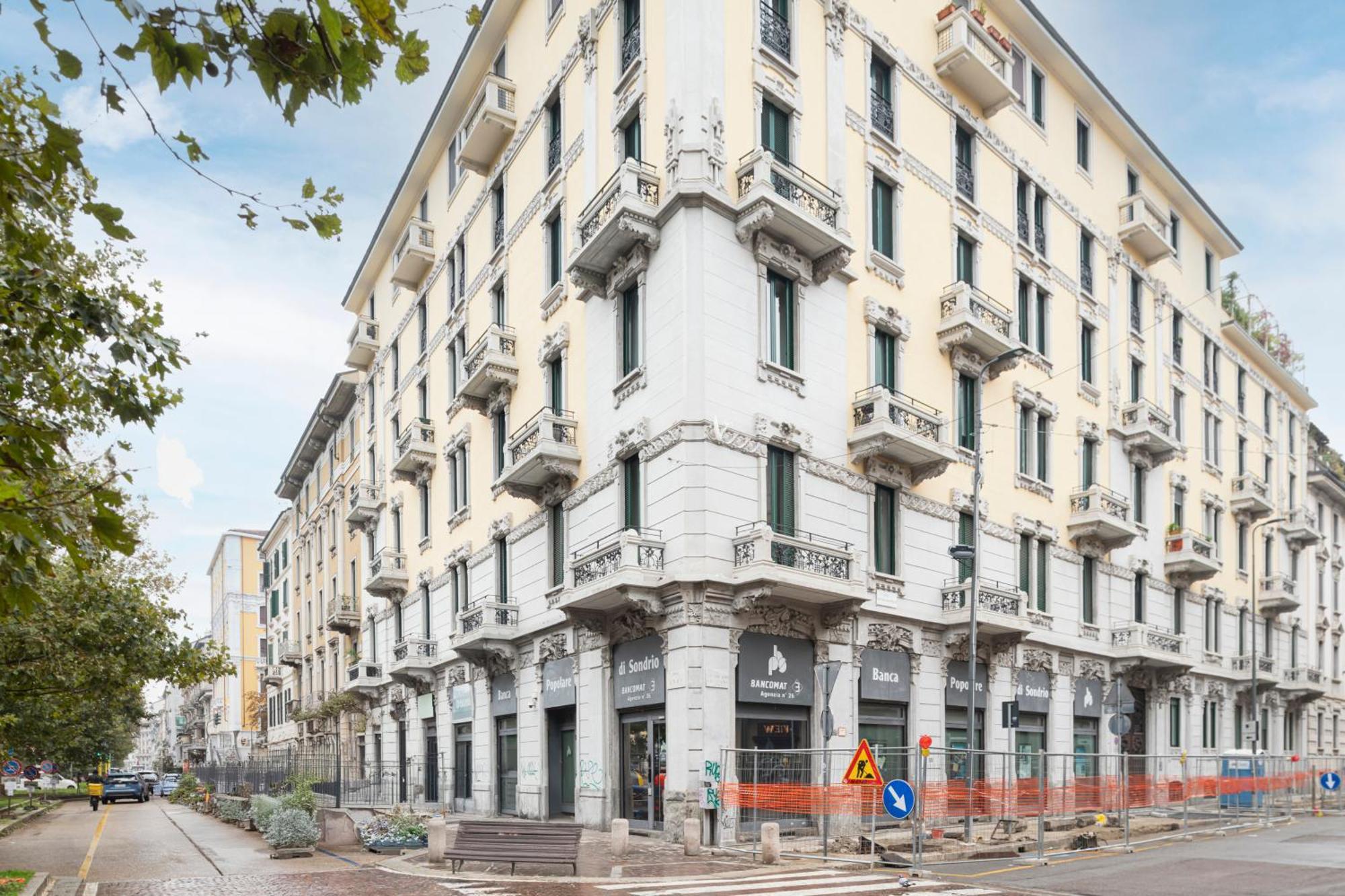 New Flat Fully Furnished In P.Ta Romana Milánó Kültér fotó