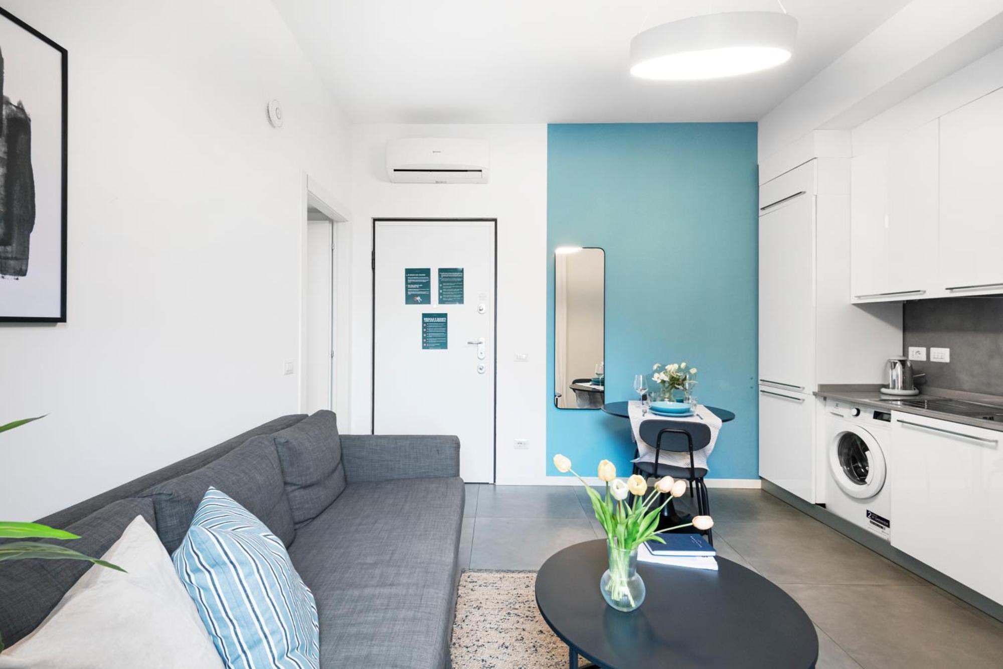New Flat Fully Furnished In P.Ta Romana Milánó Kültér fotó